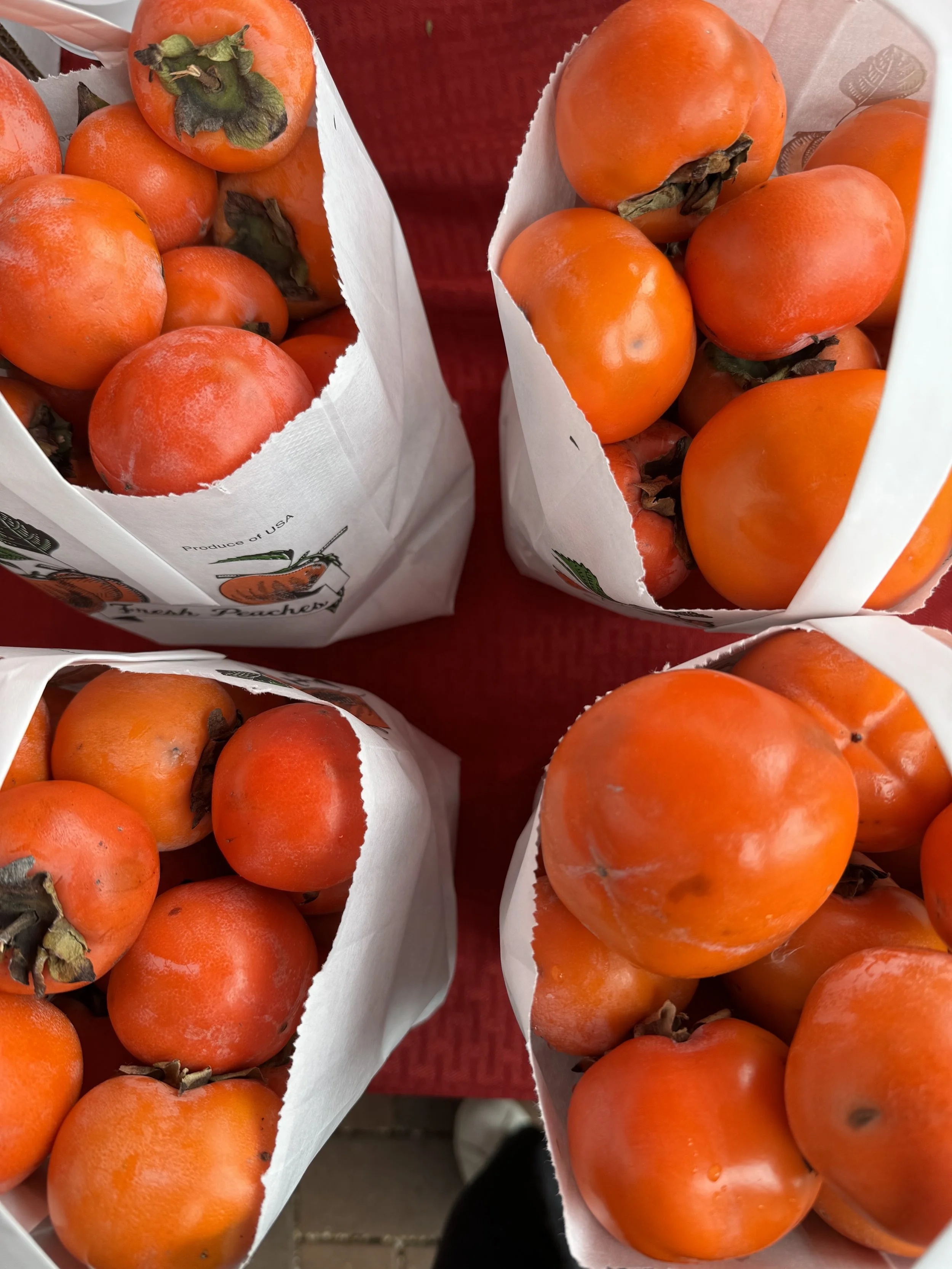 Persimmon Shira-ae with Sunflower Furikake — Bento Picnic